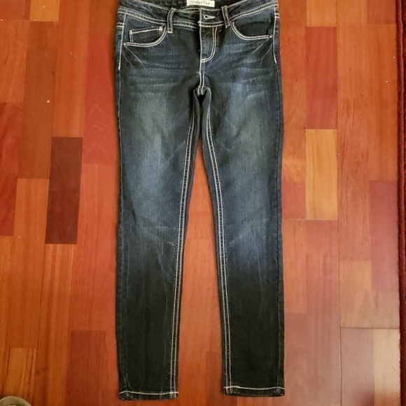 Wishful Park 8 Jeans Skinny Stretch Adjustable EUC - Picture 6 of 8